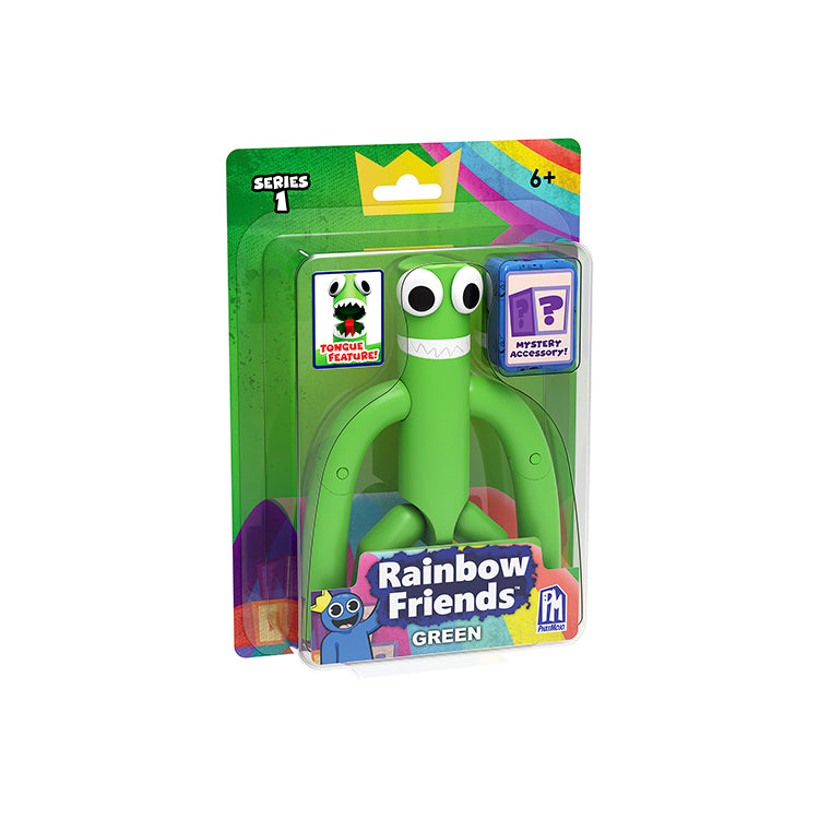 RF2606 - Rainbow Friends 5" Action Figures Green - Click Distribution (UK) Ltd